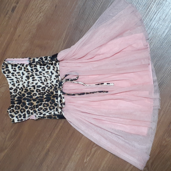 Toddlers dresses pink and brown - Picture 3 of 5